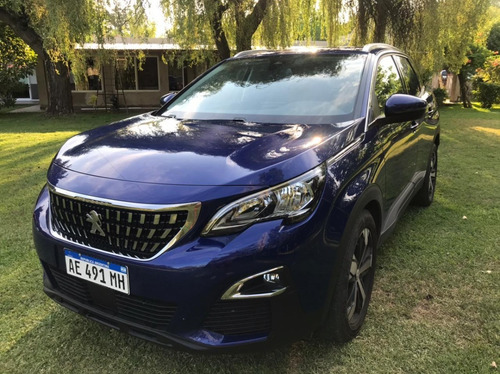 Peugeot 3008 Allure Thp Tiptronic 5 Puertas 2020 Azul