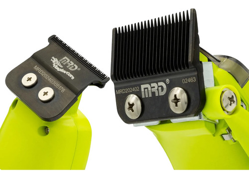 Set Clipper + Trimmer Mrd Pro Barber Smartbrain Verde 3c