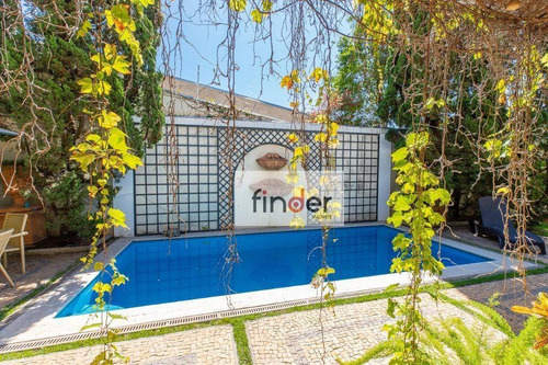 Imagem 7 de 30 de Casa Na Rua Doutor Queirós Guimarães, 216. 400 M², Amplo Jardim Gramado, Piscina, Área Gourmet, 4 Suítes E 4 Vagas. Jardim Guedala - Ca0980