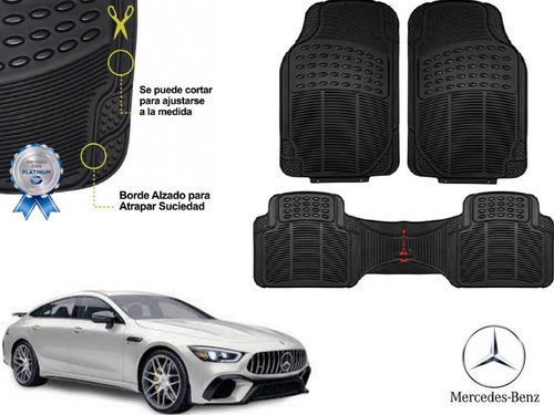 Tapetes Uso Rudo Negros Rd Mercedes Benz Gt Amg 4 Door 2022