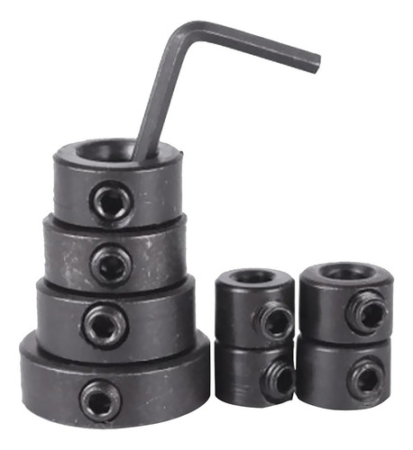 8 Piezas Profundidad De Taladro Topes Collares Anillo