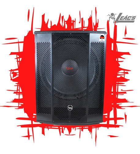 Caixa De Som Subwoofer Ativo Leacs Sub Sli Invoked 12  600w