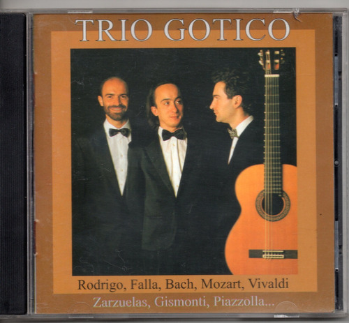 Trio Gotico Guitarra Cd Ricewithduck