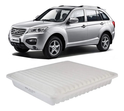 Imagem 5 de 6 de Filtro Ar Motor Lifan X60 1.8 16v 2013 2014 2015 2016 2017