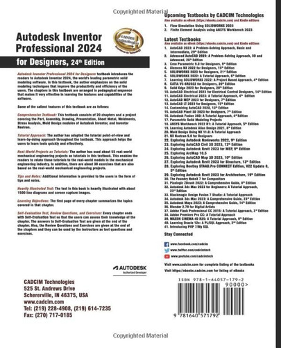 Libro: Autodesk Inventor Professional 2024 Para Diseñadores,