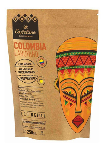 Café Colombia Laboyano Para Cápsulas Caffettino - Nespresso