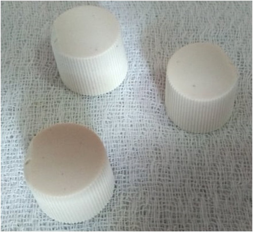 Knob 6mm Para Dimer. Potenciômetro Estriado Branco 10 Pç