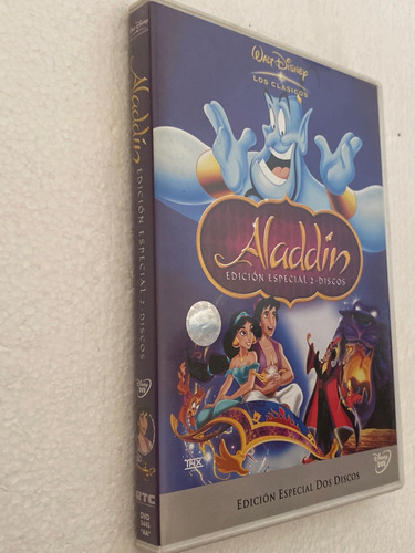 Dvd Original Aladdin Aladino Walt Disney Los Clasicos 2 Disc (Usado)