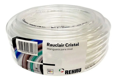 Manguera Rauclair Nivel 12mm/1,2mm, Rollo 10 Mts Rehau