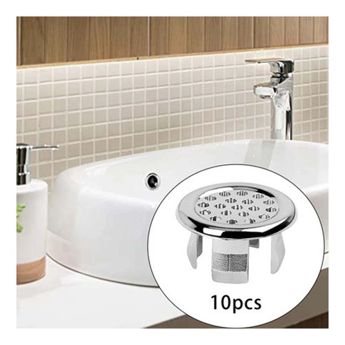 A 10 Anillos De Desbordamiento For Fregadero De Baño,