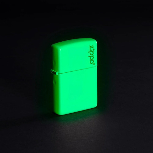 Imagen 5 de 10 de Encendedor Zippo Lighter Glow In The Dark Logo
