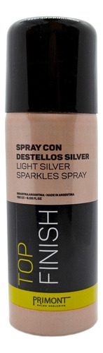 Primont Top Finish Spray Destellos Silver Peinado Pelo 180cc