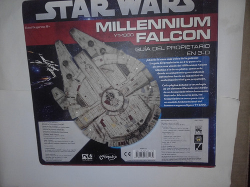 Star Wars Millennium Falcon Yt-1300 Guia En 3-d Lucas Books (Usado)