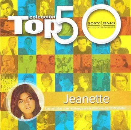 Cd - Jeanette / Coleccion Top 50 - Original Y Sellado