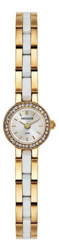 Relógio Seculus Feminino Ref: 77294lpsvdq1 Social Mini
