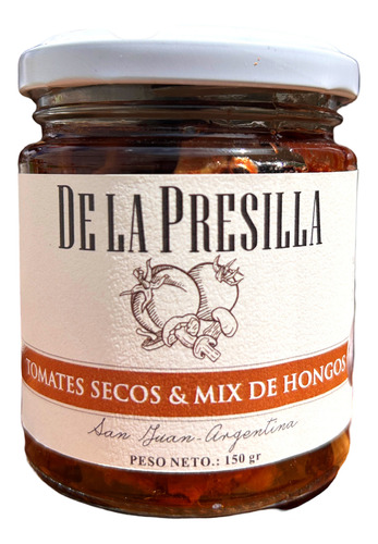 Tomates Secos Rehidratados Con Mix De Hongos Dlp - X150gr