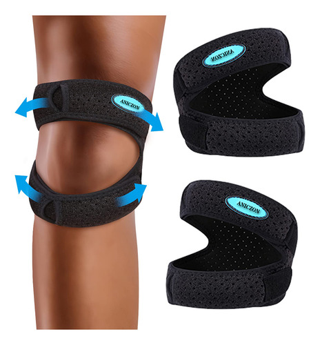 Rodillera Elastica Rodilleras Deportivas Rodillera Ajustable Para La Rodilla Soporte Para Deportes Aniczon