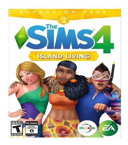 Los Sims 4 Vida Isleña  Pc - Expansion Original