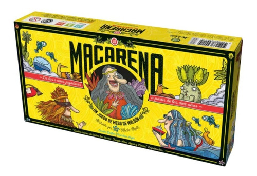 Juego De Mesa La Macarena Cartas Canasta Maldon  