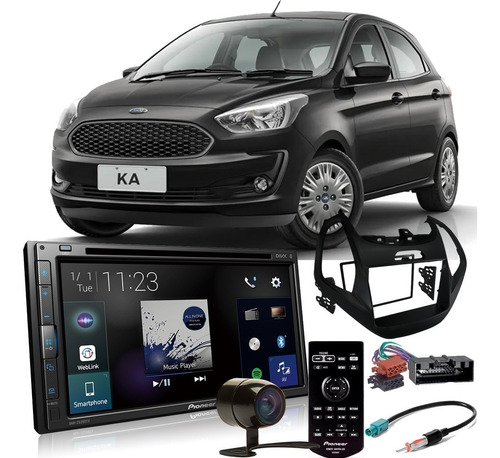 Dvd Pioneer Ford Ka 2015 A 2020 Sem Computador Avh-z 5280tv