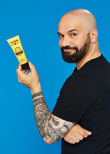 Limpiador Bee Bald Clean Daily Para Rostro Y Cabeza 120 Ml