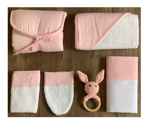 Imagen 2 de 2 de Regalo N25 Bebe Ajuar Nacimiento Sabanas Toallon Baby Shower