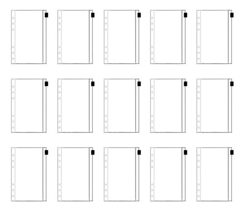 Carpeta Para Cuaderno Bolsas De Hojas Sueltas Organizador A6