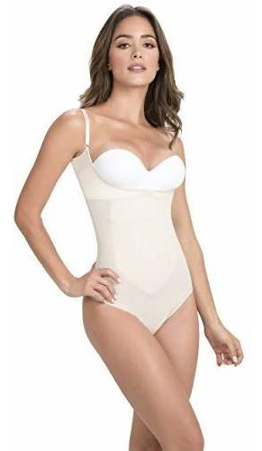 Faja Shapeager Faja Braless Body Shaper Tanga Levante La