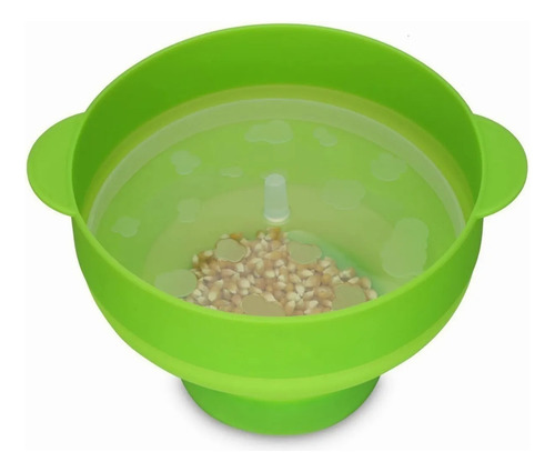 Cuenco Plegable Para Hacer Palomitas De Maíz De Silicona Par