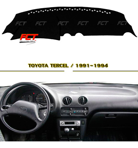 Cubre Tablero Premium / Toyota Tercel / 1991 1992 1993 1994