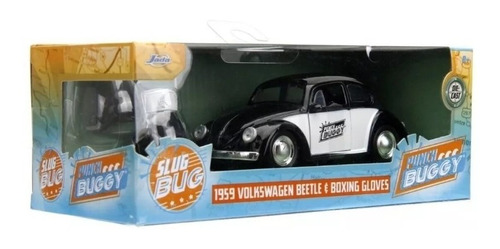 Volkswagen Vocho Beetle 1959 + Guantes De Boxeo Jada 1/32