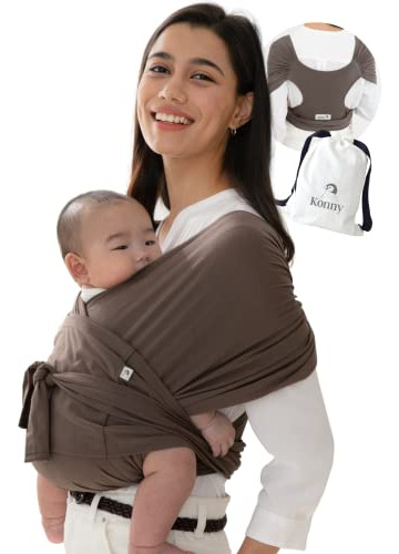 Portabebés Elástico De Lujo Konny Baby Carrier Wrap, Fácil