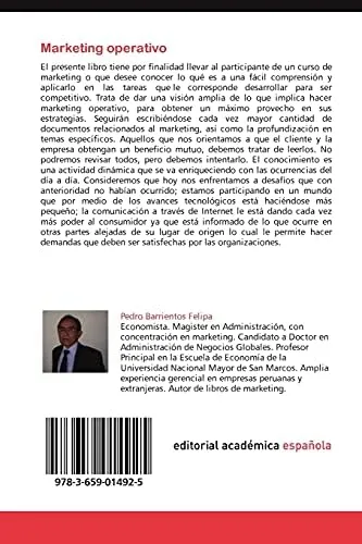 comprar Libro: Marketing Operativo: Camino Para Un Desarrollo Compet