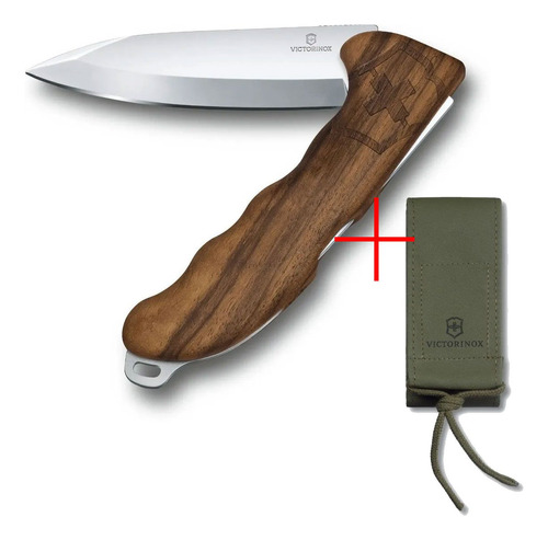 Cortaplumas Victorinox Navaja Suiza Hunter Pro 2 Usos Nogal