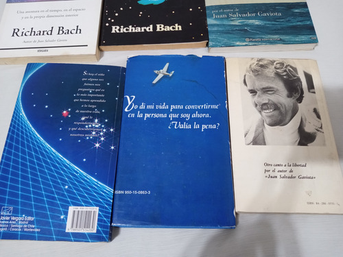 Richard Bach Lote X6 En El Mar Ilusiones Alas Para Vivir Uno (Usado)