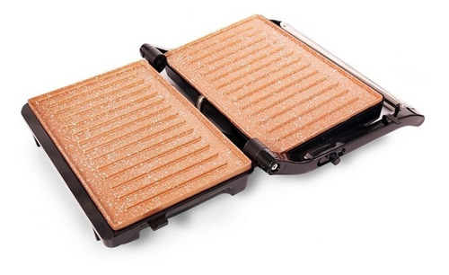 Sanduchera Grill Asador Panini 180 Grados Home Elements