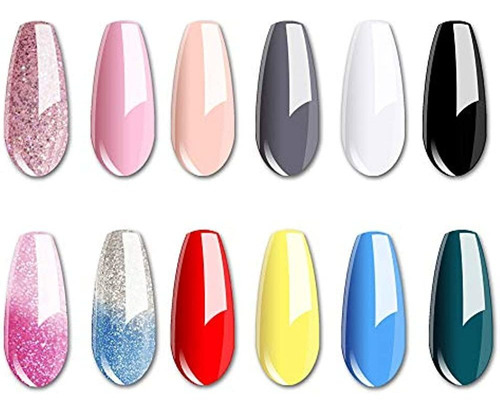 Juego De Esmaltes De Uñas En Gel Vishine - Esmalte De Uñas E