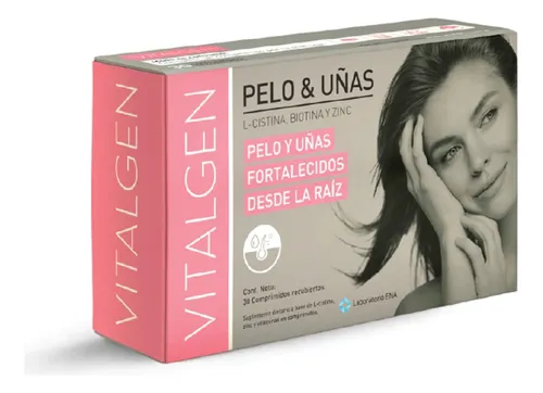 Ena Vitalgen Pelo & Uñas L-cistina Biotina Zinc X30 Comp.