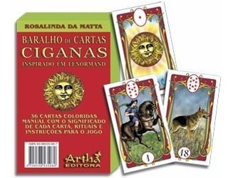 Baralho Cigano 36 Cartas + Manual - Ed. Artha Lenormand Tarô
