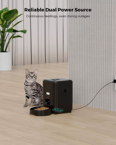 Comedero Smart Automático Mascotas Wi-fi - App Control