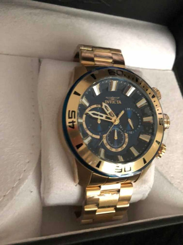 Reloj De Hombre Invicta Edición Especial Dorado $7000