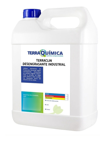 Desengrasante Industrial Terraclin 5 Lts | Comaac