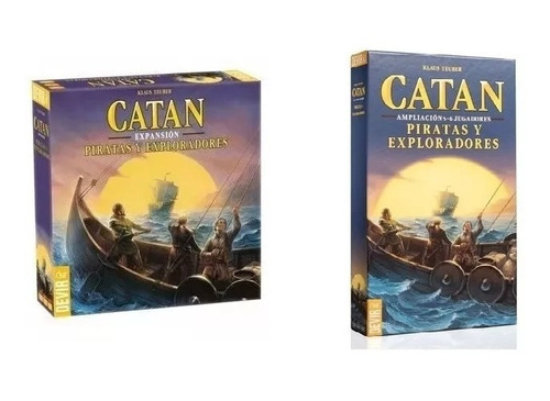 Boardgame Catan - Piratas Y Exploradores+amp. 5y6 Jugadores