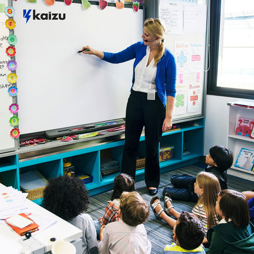 Kit Aparelho Amplificador Professor Voz Alta Megafone Potente Sala De Aula Palestra Bivolt Kaizu