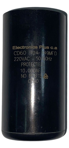 Capacitor De Arranque 124-149 Uf / 220v