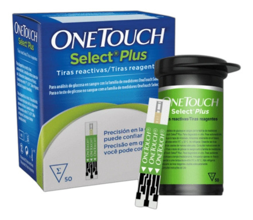 Tiras One Touch Select Plus 50 Unidades