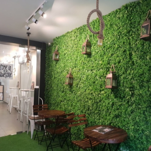 Jardin Vertical Artificial Follaje Sintetico 50x50cm Buxus