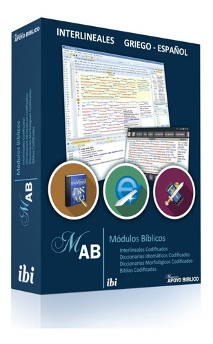 Imagen 1 de 10 de Pack 5 Modulos Interlineales Y Diccionarios Bíblicos