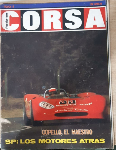 Revista Corsa Parabrisas N264 Mayo 1971 Para Colección