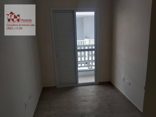 Imagem 8 de 15 de Cobertura C/ 90 M² - Sem Condomínio - 2 Dormitórios (1 Suíte), 1 Vaga - À Venda Por R$ 350 - Vila Pires - Santo André/sp - Co0945